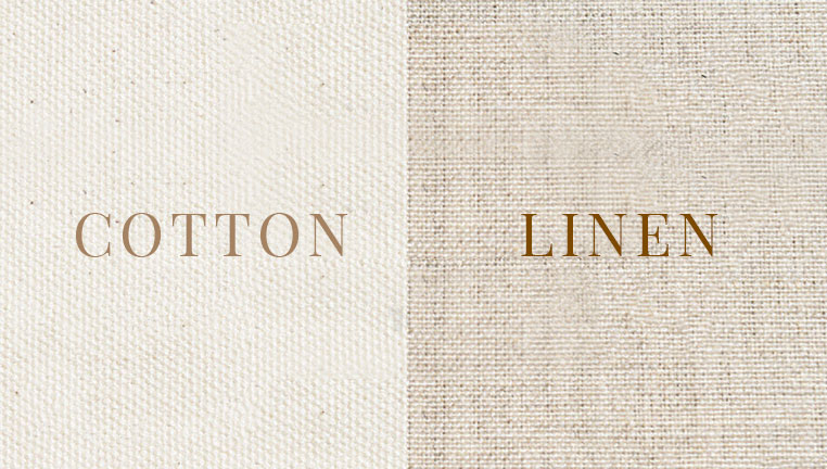 Choosing Canvas- Cotton or Linen?